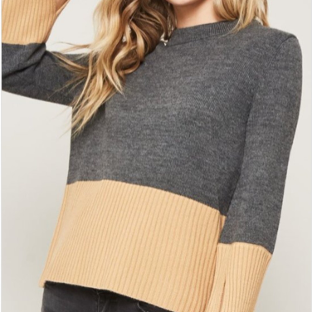 Color Block Sweater